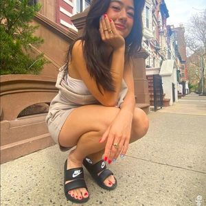 NWOT Nike Duo Slides